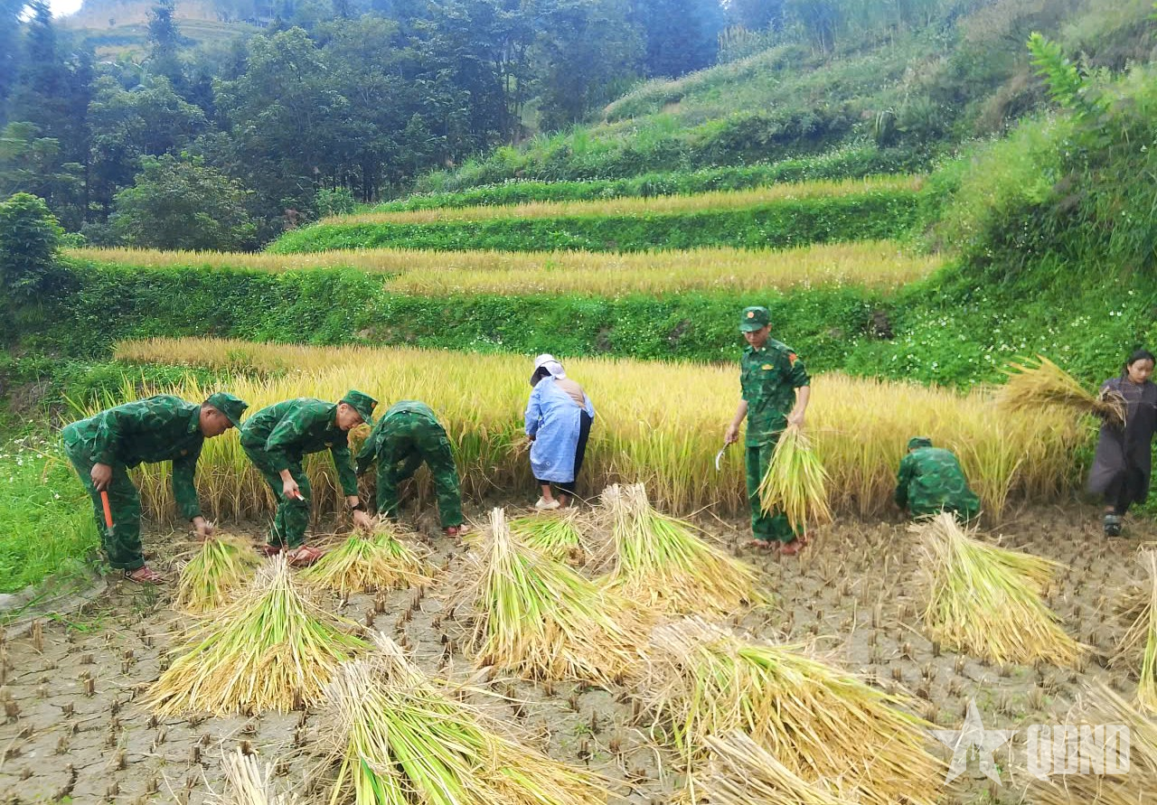 Đồn Biên phòng cửa khẩu Săm Pun chăm lo hậu phương, vun đắp tình quân dân

